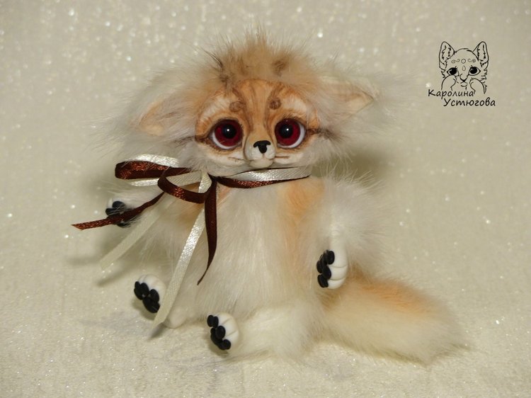 Маленький лис Фенек, по имени Эрик