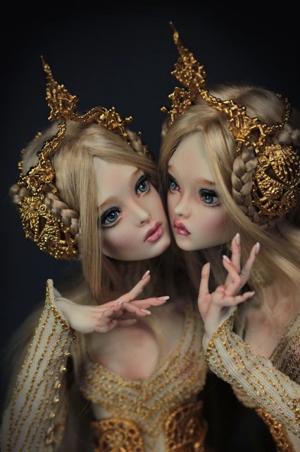 Monokeros - в праздничный день прекрасная красота! Кто знает что-либо об этих куклах - поделитесь (фото 3)