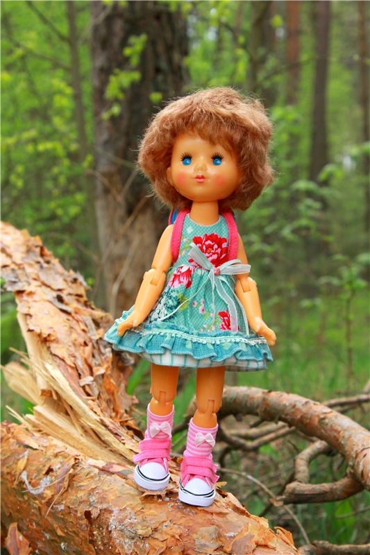 Женя-путешественница — Советские винтажные куклы (СССР): Ленигрушка