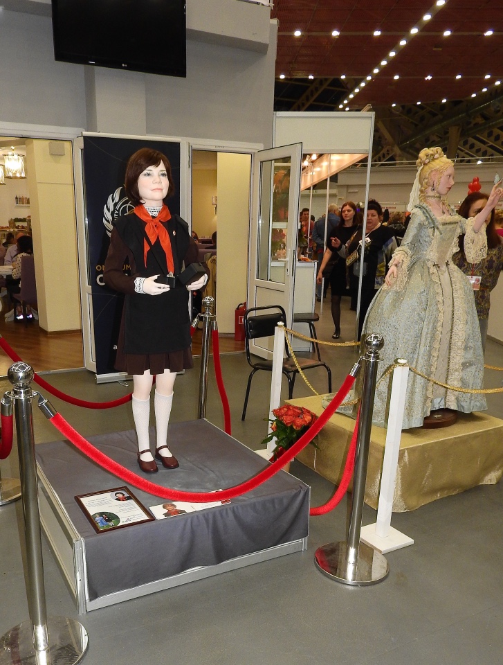 XV Международный осенний салон авторских кукол на Тишинке с 4 по 6 октября 2019 года в Москве - часть 2