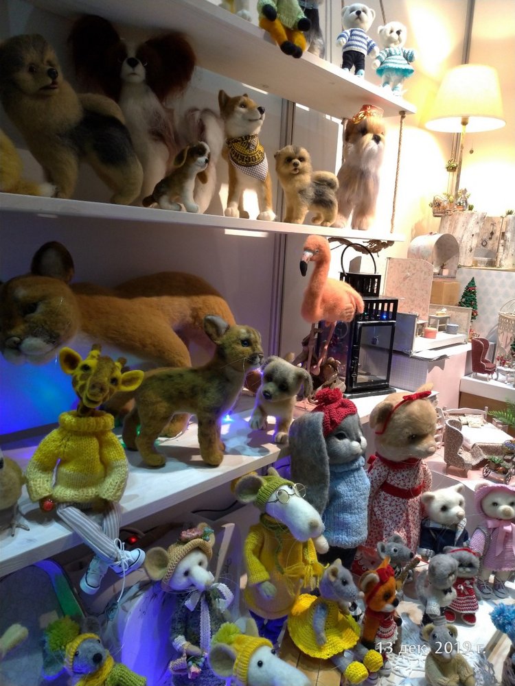 X Международная выставка "Искусство куклы" в Гостином дворе. Часть 2