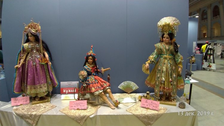 X Международная выставка "Искусство куклы" в Гостином дворе. Часть 3, заключительная