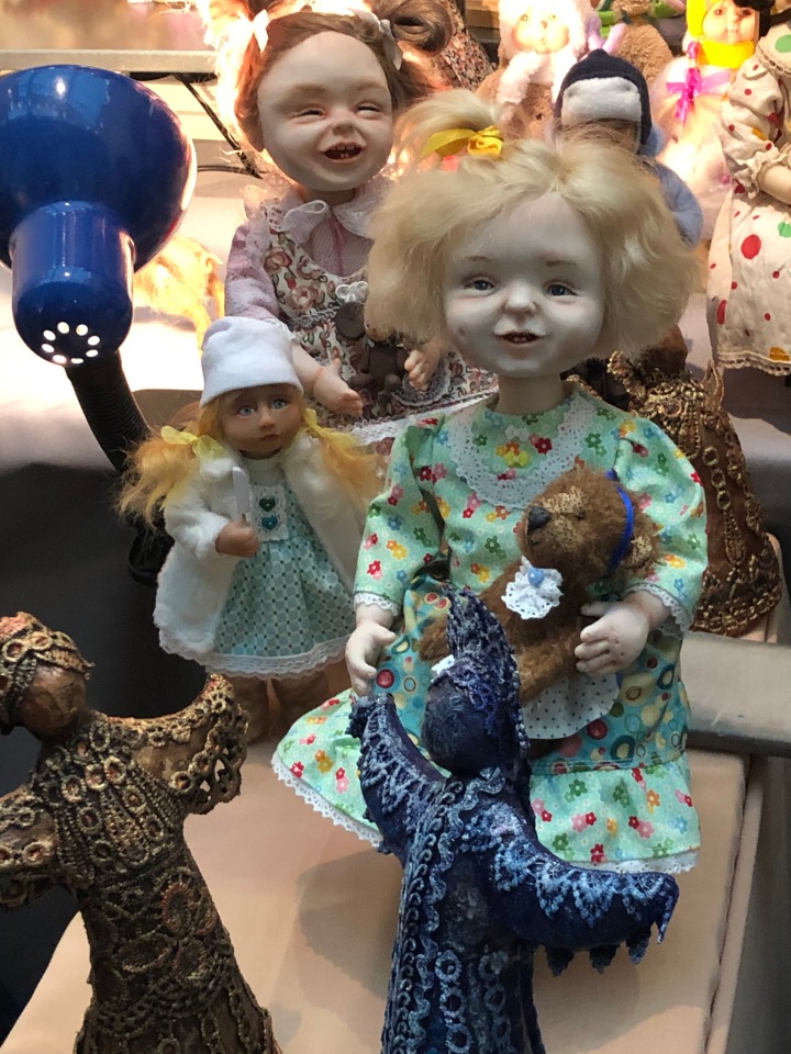 "Искусство куклы" 2019 - приглашаю прогуляться по выставке... ч.6 - завершающая