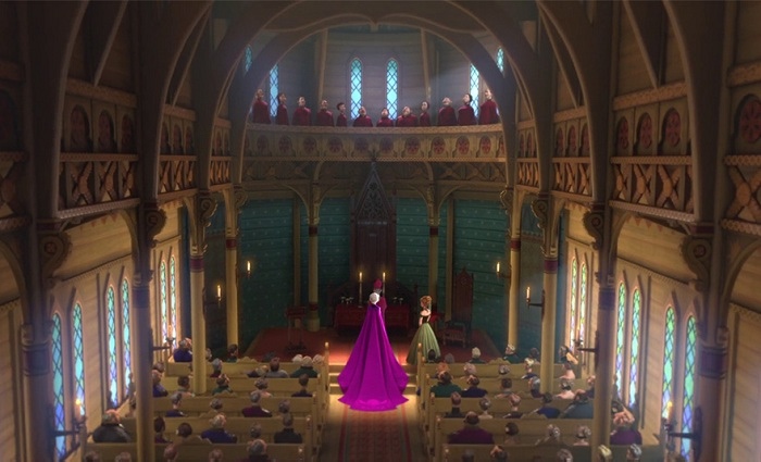 Замки и улицы для героев Диснея