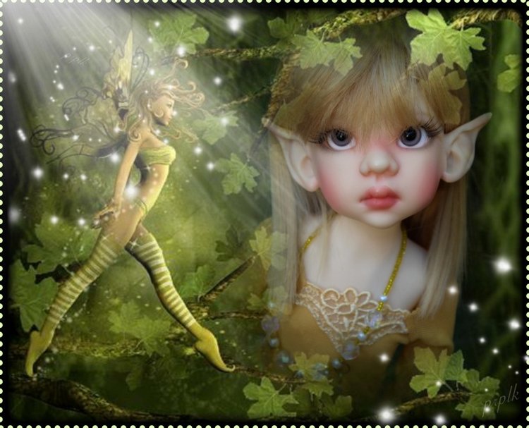 Талисса в Волшебном лесу — Куклы Kaye Wiggs (Кайе Виггс): авторские BJD (БЖД)