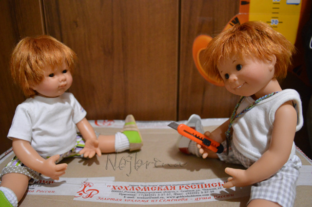 Мебель для кукол Хохлома. Вихтели Rosemarie Anna Muller (фото 3)