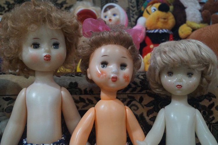 Свердловская фабрика игрушек. Все куклы и игрушки которые живут в моём музее
