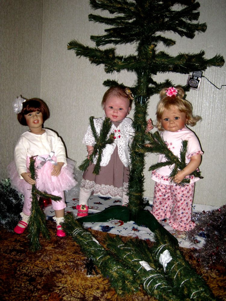 Как мы ёлочки наряжали — Домашние коллекции кукол: фото собраний (фото 4)