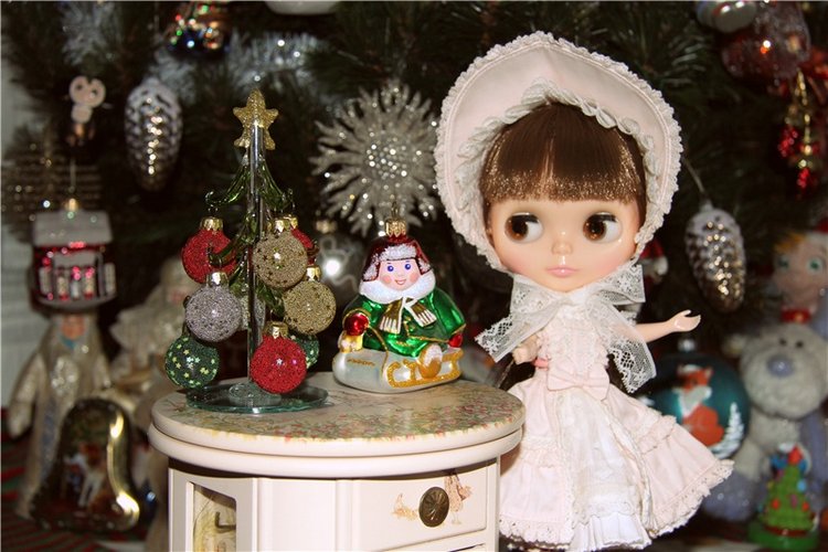 У Новогодней Ёлочки — Новый год и Рождество: праздничные фото кукол
