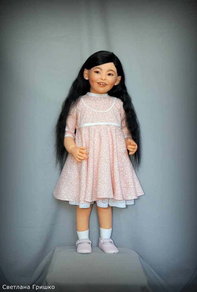 ООАК кукла Светланы Гришко. Казуко (фото 9)
