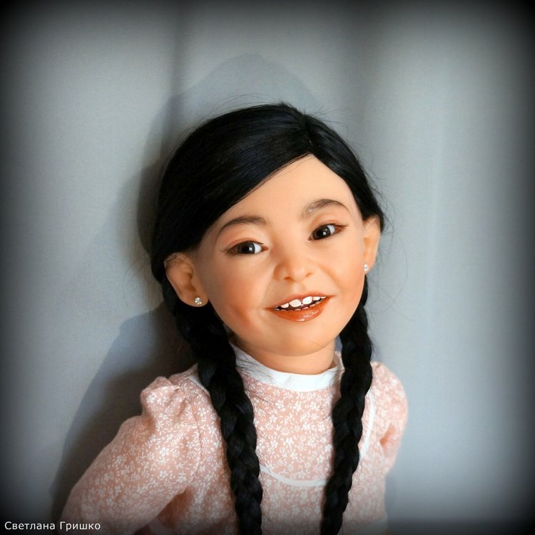 ООАК кукла Светланы Гришко. Казуко (фото 6)