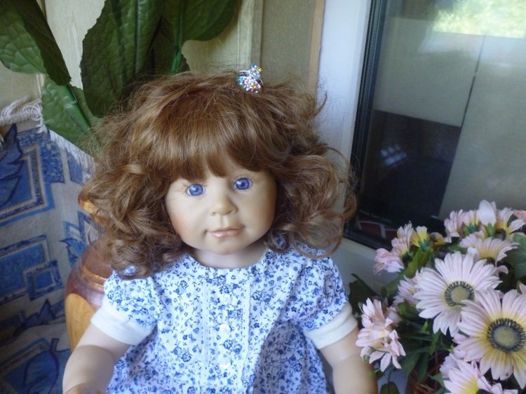 Милая Леони от Bettine Klemm. Коллекционная кукла фирмы Zapf Creation