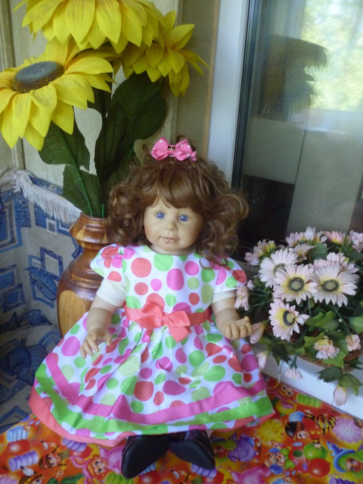 Милая Леони от Bettine Klemm. Коллекционная кукла фирмы Zapf Creation (фото 2)