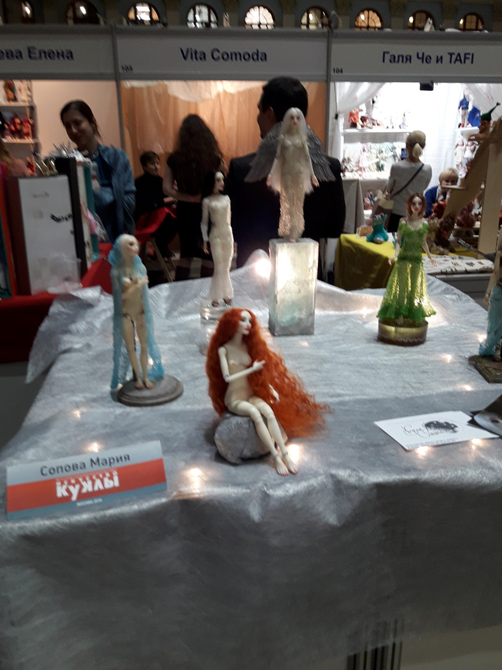 Искусство Куклы. Гостиный двор 2018. Выставку моими глазами - часть 2