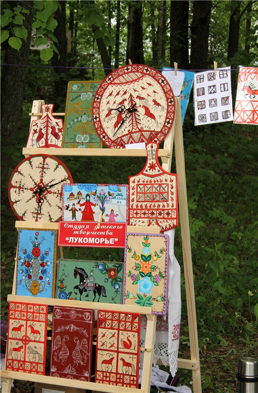 "Троицкие гуляния" в Василёво, 2017 год, продолжение. Архитектурно-этнографический музей под открытым небом "Василёво"