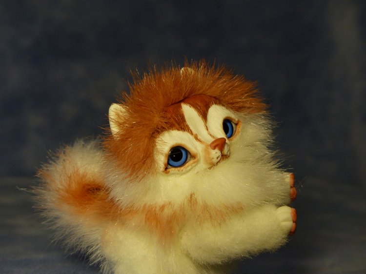 Щенок Хаски, миниатюра. Медный Окрас