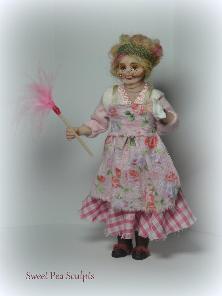 Sweet Pea Sculpts - Original Artist Miniature Dolls and Figurines made from Polymer Clay - часть 1