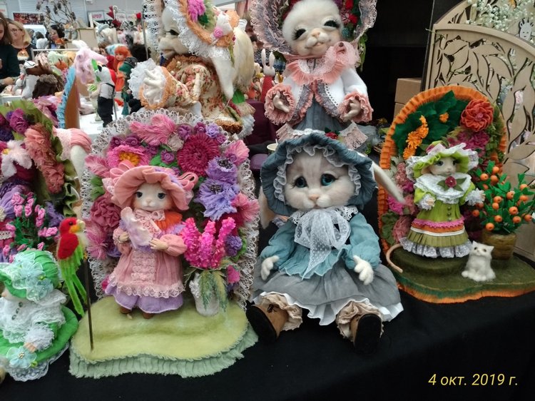 XV Международный Салон Авторских кукол на Тишинке моими глазами. Часть II