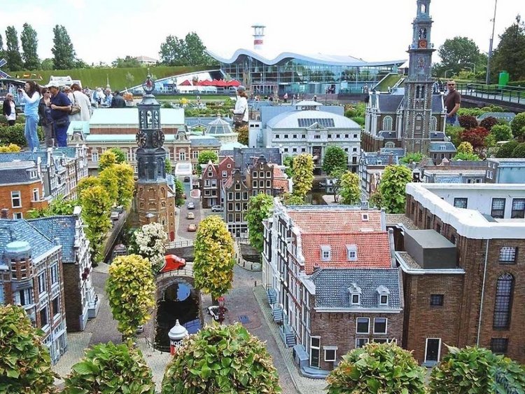 Парк миниатюр Madurodam Голландия