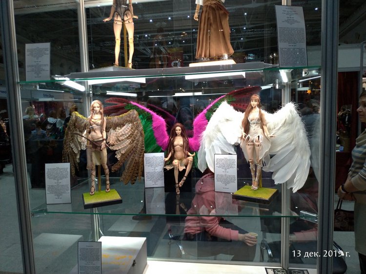 X Международная выставка "Искусство куклы" в Гостином дворе. Часть 2
