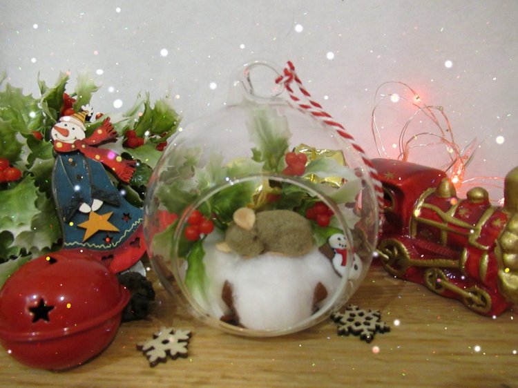 В ожидании чуда. Стеклянные шары и другая миниатюра (фото 2)