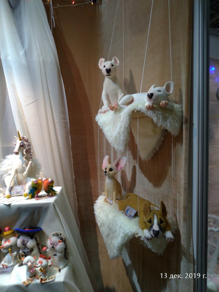 X Международная выставка "Искусство куклы" в Гостином дворе. Часть 2