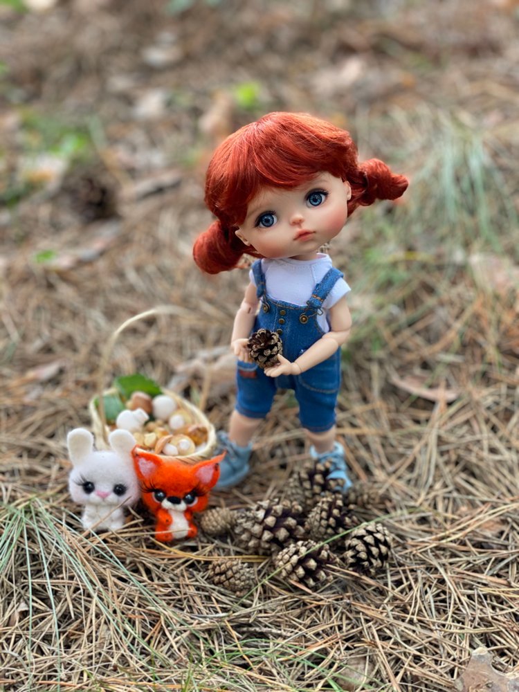 Как Варя ходила за грибами. Fabbi Chibbi Meadow dolls | Бэйбики Как Варя ходила за грибами. Fabbi Chibbi Meadow dolls