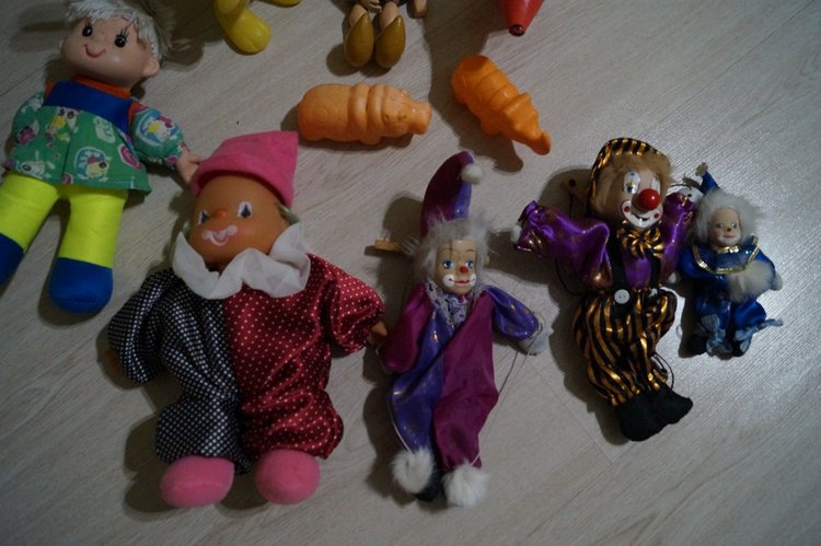 Четвёртая посылочка — Игрушки СССР и советского детства: резиновые