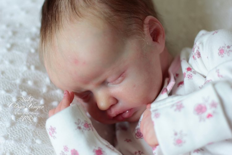 Моя крохотуля Инди. Кукла реборн Олеси Венгер