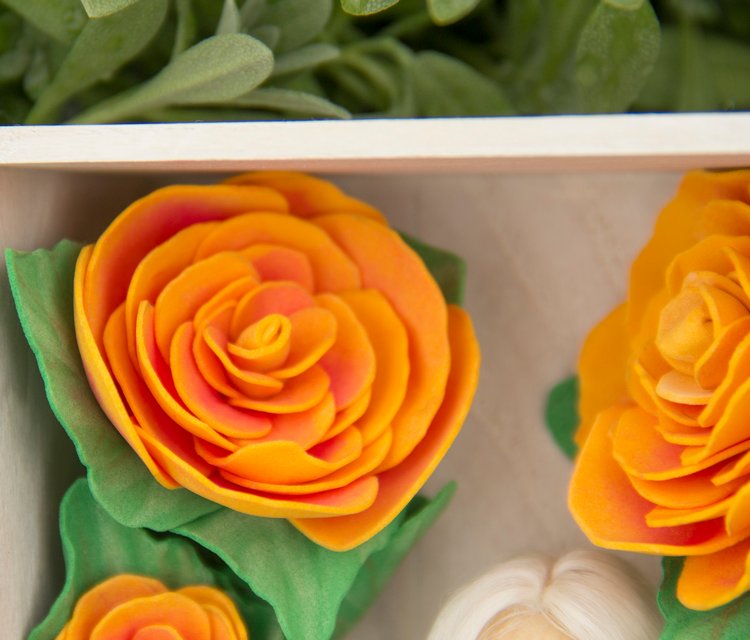 Куколка Одуваночка, маленькая деревянная фея и ее цветочный дом (фото 6)