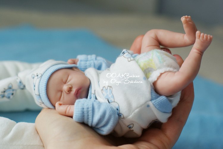 Лео. Младенец ООАК Ольги Соколовой (фото 8)