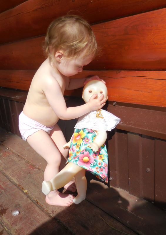 Каждая девочка хочет быть красивой или МК: возращение цвета кукле СССР