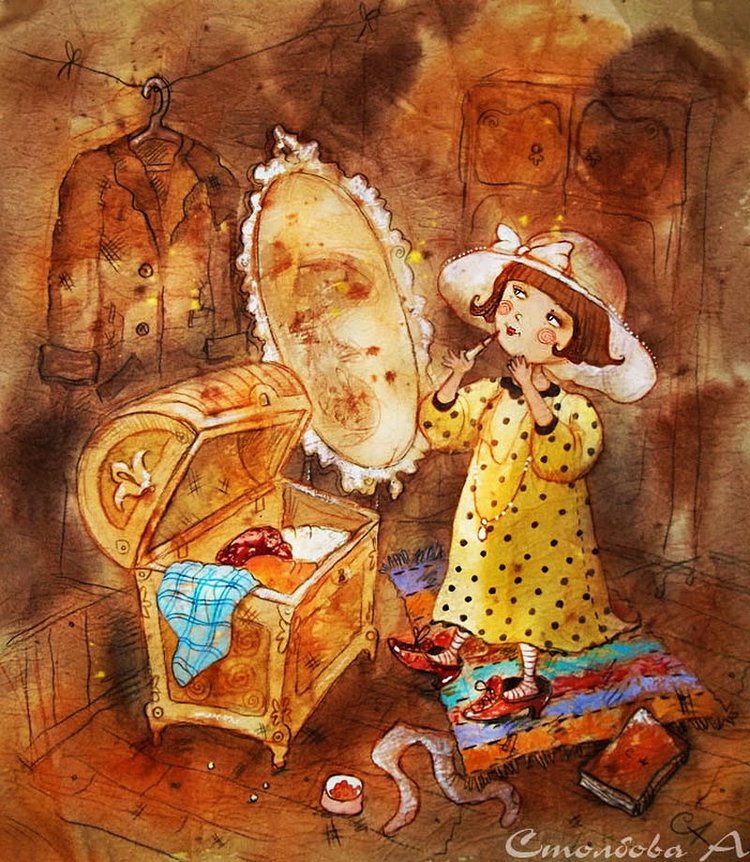 Волшебные иллюстрации — Интересное обо всем: поздравления