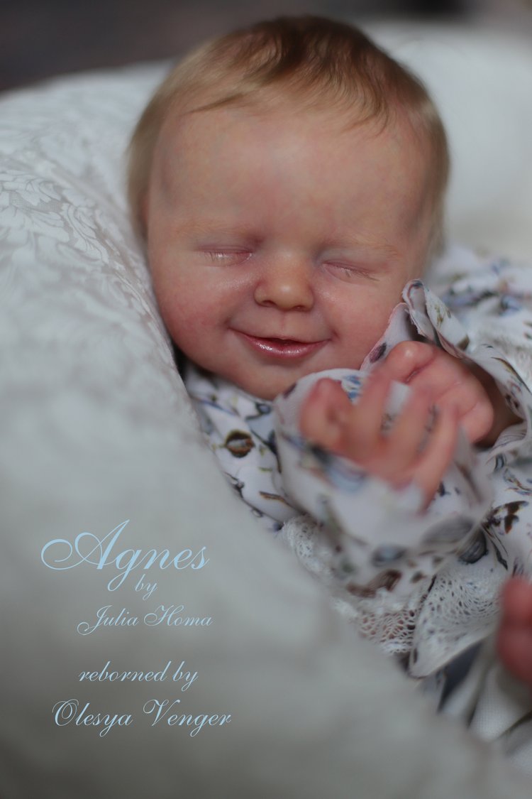 Мой милый ангел Агнес от Юлии Хома. Кукла реборн Олеси Венгер