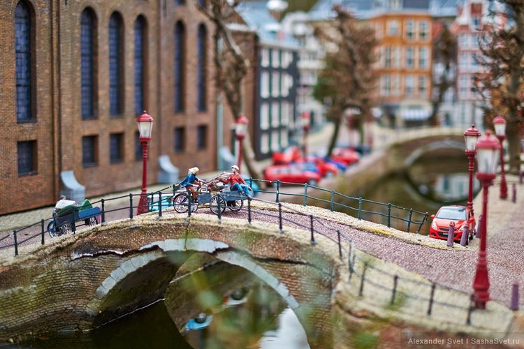 Парк миниатюр Madurodam Голландия