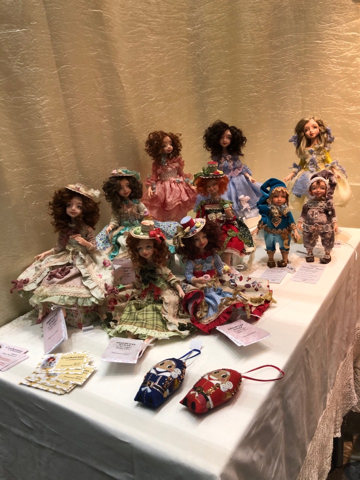 "Искусство куклы" 2019 - приглашаю прогуляться по выставке... ч.6 - завершающая