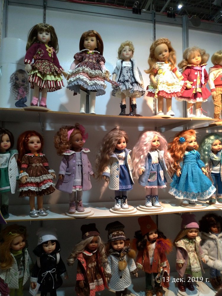 X Международная выставка "Искусство куклы" в Гостином дворе. Часть 1