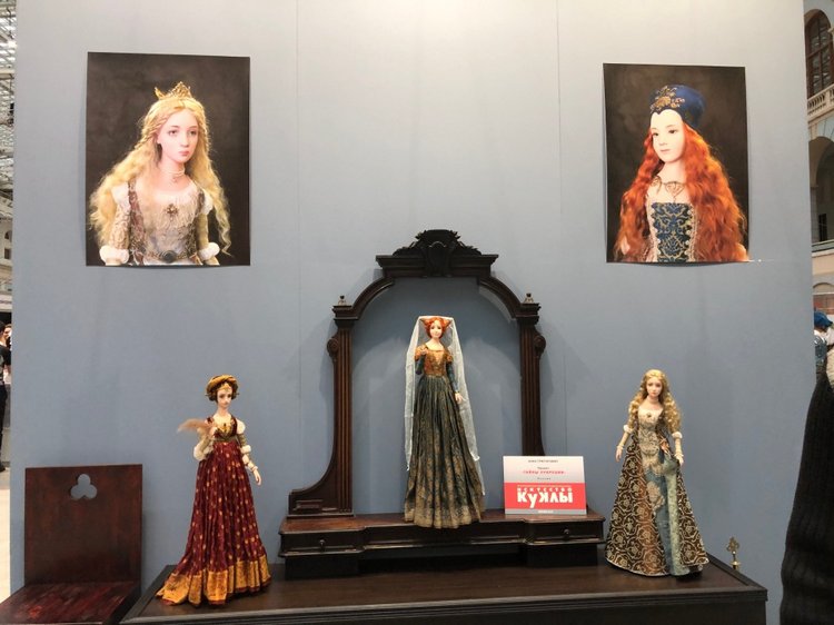 "Искусство куклы" 2019 - приглашаю прогуляться по выставке... ч.2