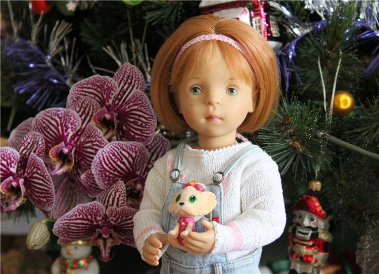 Моя коллекция кукол с авторской росписью Sylvia Natterer (фото 3)