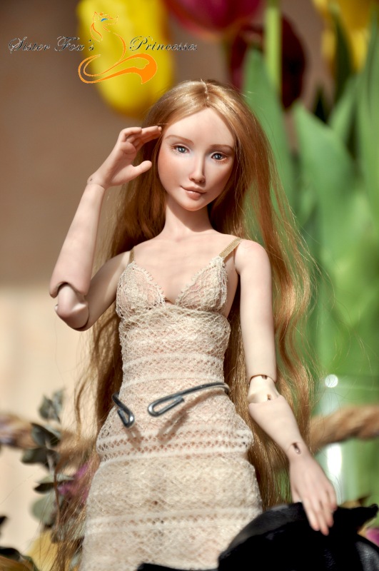 Фарфоровая кукла Василиса (фото 8)