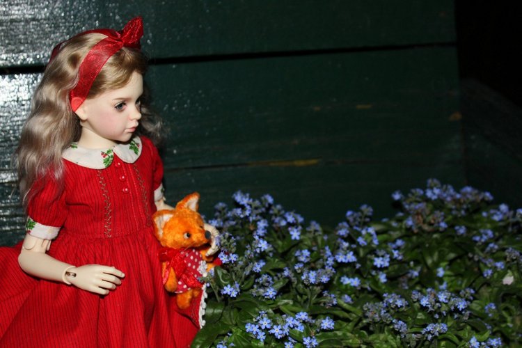 Розочка в вечернем саду — Куклы Dollshe Craft (Доллше): BJD (БЖД) (фото 9)