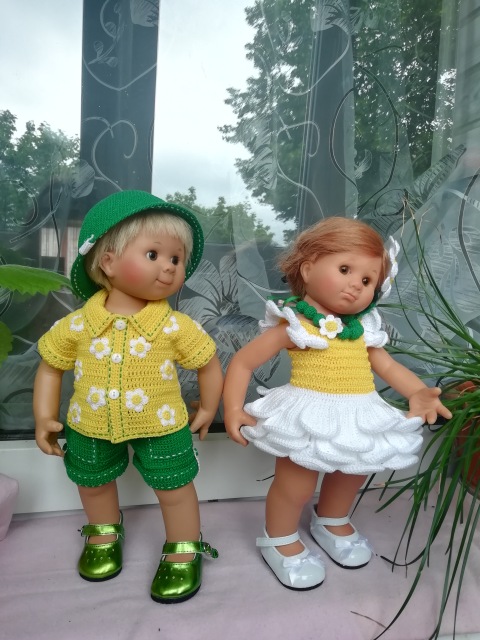 Раз ромашка, два ромашка — Одежда и обувь для кукол своими руками: фото