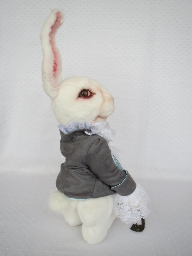 Белый Кролик — Домашние фото авторских игрушек: Тедди