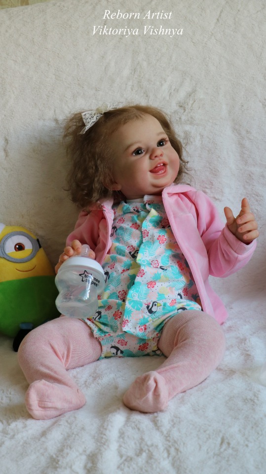 Малышка Хулиганка... куколка реборн Виктории Вишни