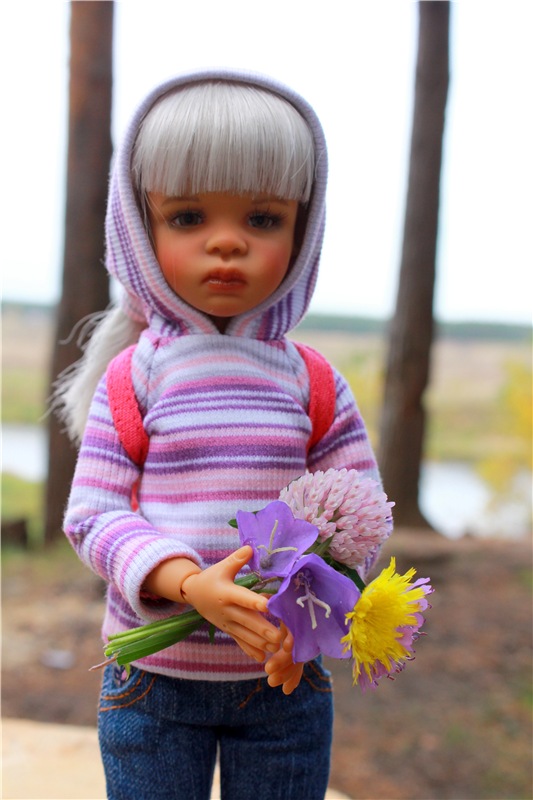 Путешествие Имани на Волгу, продолжение. Mini Imani от Kaye Wiggs