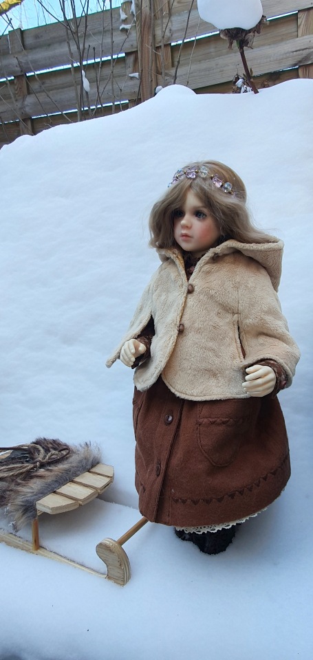 Розочка на снегу — Куклы Dollshe Craft (Доллше): BJD (БЖД) (фото 5)