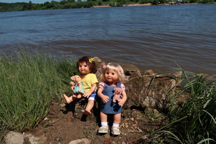 Вместе весело гулять по... Тарусе. Вихтели Линка и Алёнка (фото 8)