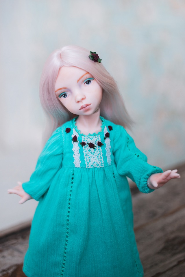 Марта и Амели - мои новые фарфоровые куклы