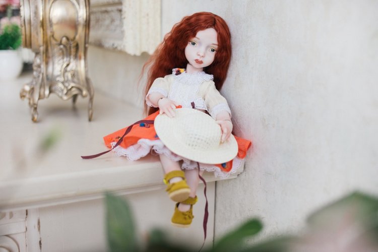 Марта и Амели - мои новые фарфоровые куклы (фото 9)