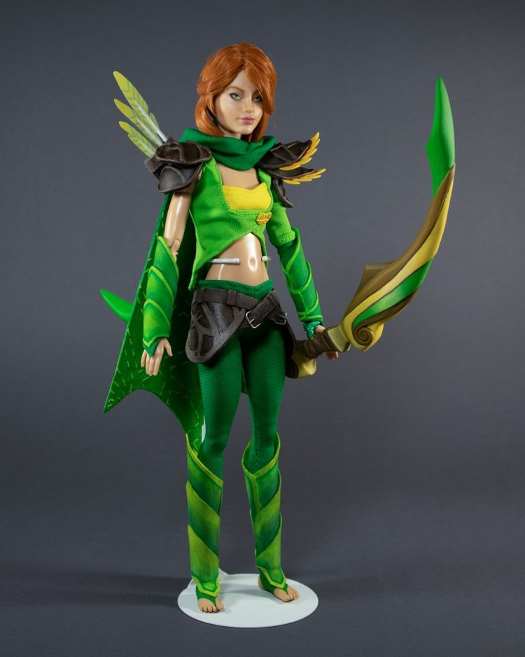 OOAK Windranger из DOTA2 — ООАК и кастом Барби (Barbie): репейнт (фото 7)